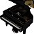Piano De Cauda Digital Roland GP-9 PE Polished Ebony - Imagem 13