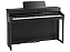 Roland Roland HP-702 CH Piano Vertical Premium Charcoal Black - Imagem 1