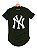 Camiseta Longline Algodão NY New York Basic Ref 447 - Imagem 8
