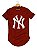 Camiseta Longline Algodão NY New York Basic Ref 447 - Imagem 2