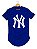 Camiseta Longline Algodão NY New York Basic Ref 447 - Imagem 3
