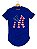 Camiseta Longline Algodão Dayos New York USA Ref 486 - Imagem 3