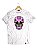 Camiseta Tradicional Algodão Caveira Mexicana Pink Ref 314 - Imagem 3