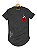 Camiseta Longline Algodão Dayos Red Rose Ref 604 - Imagem 6
