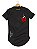 Camiseta Longline Algodão Dayos Red Rose Ref 604 - Imagem 1