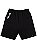 Bermuda Moletom Preta Dayos Style Ref b409 - Imagem 1