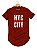 Camiseta Longline Algodão NYC City Ref l34 - Imagem 4