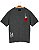 Camiseta Oversized Algodão Red Rose Ref o31 - Imagem 4