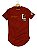 Camiseta Longline Algodão LA Los Angeles 23 Ref l52 - Imagem 1