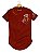 Camiseta Longline Algodão Lion Orange Ref l53 - Imagem 9