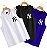Kit 3 Camisa Camiseta Masculina Regata Algodão StreetWear NY New York RK01 - Imagem 1