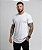 Kit 5 Camisa Camiseta Masculina Longline Lisa Premium Algodão LK04 - Imagem 2