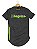 Camiseta Longline Algodão Los Angeles Lemon Ref l67 - Imagem 7