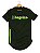 Camiseta Longline Algodão Los Angeles Lemon Ref l67 - Imagem 8
