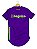 Camiseta Longline Algodão Los Angeles Lemon Ref l67 - Imagem 9
