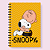 Caderno Snoopy - Imagem 1