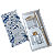 Caixa encaixe para 1 vela whisky e 1 difusor de 200ml - SEM O VIDRO - Birds Blue 2 - Imagem 1