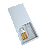 Caixa Borda para 1 mini body splash + creme - Branco - Imagem 2