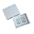 Caixa Borda para 2 velas de 70g - Branca - Imagem 2