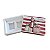Caixa Borda para 2 velas de 70g - Bear Christmas - Imagem 2