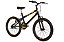 Bicicleta Vellares Krazy Boy Aro 20 Masculino Preto Fosco - Imagem 2