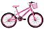 Bicicleta Vellares Splash Girl Aro20 Rosa Neon - Imagem 1