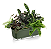 Jardineira Autoirrigável Floreira - Verde Militar - Raiz - 40x15cm - Imagem 2