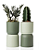 Cachepo N 7 Pote 24 - Coleção Due da Raiz - 25,5 x 25,7cm - Verde Sage - Imagem 3