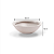 Vaso Bacia M Branco Mármore - 52x16cm - Vasap Design - Imagem 4