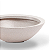 Vaso Bacia M Branco Mármore - 52x16cm - Vasap Design - Imagem 1