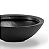 Vaso Bacia M Preto Absoluto - 52x16cm - Vasap Design - Imagem 2