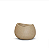 Vaso Texturizado Oval 12 Areia - Terraza - Nutriplan - Imagem 1