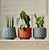 Vaso Recôncavo Mini 38 - 19 x 15 cm - Terracota - Vasap - Imagem 3