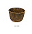 Vaso Fibra de Coco nº 4 10 x 6 cm - Coquim - Imagem 1