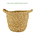 Cesto Artesanal Nelis Natural 16x16 P - Palha Seagrass - TS Brasil - Imagem 6