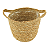 Cesto Artesanal Nelis Natural 16x16 P - Palha Seagrass - TS Brasil - Imagem 1