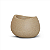 Vaso Texturizado Oval 19 Areia - Terraza - Nutriplan - Imagem 1