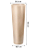 Vaso Classic Cone 70 Areia 27,5L - Terraza - Nutriplan - Imagem 2