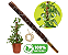 Estaca Bastão Tutor de Fibra De Coco com Bambu 60 cm - Imagem 2