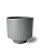 Vaso San 3 Canelado - Pote 10 - Raiz - Imagem 4