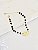 Pulseira olho grego com pedras em cristais banhado a ouro 18k - Imagem 1