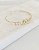 Bracelete nome personalizado em semijoia - Imagem 2