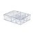 Caixa De Acrílico C/ Divisoria Transparente 14x10 Organizar - Imagem 34