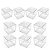 Caixa De Acrílico Transparente Lembrancinhas 4X4 C/ 10 Un - Imagem 4