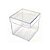 Caixa De Acrílico Transparente Lembrancinhas 4X4 C/ 10 Un - Imagem 3