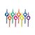 VELA PARABENS COLORIDO SILVER - Imagem 8