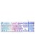 Teclado Gamer Membrana Prismatic LED Comando Sonoro Oex© - Imagem 1