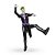 Boneco Articulado Batman Coringa Black  30cm Dc Comics - Imagem 2