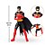 Boneco Articulado Batman Robin 30cm Dc Comics - Imagem 3