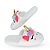 Pantufa Chinelo de Quarto Unicórnio Pom Pom - Imagem 2
